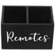 thumbnail image 4 of Organizador de escritorio de madera con compartimentos para mando a distancia de TV, caja de almacenamiento para mandos a distancia de sobremesa, organizador rústico para sala de estar, 4 of 7