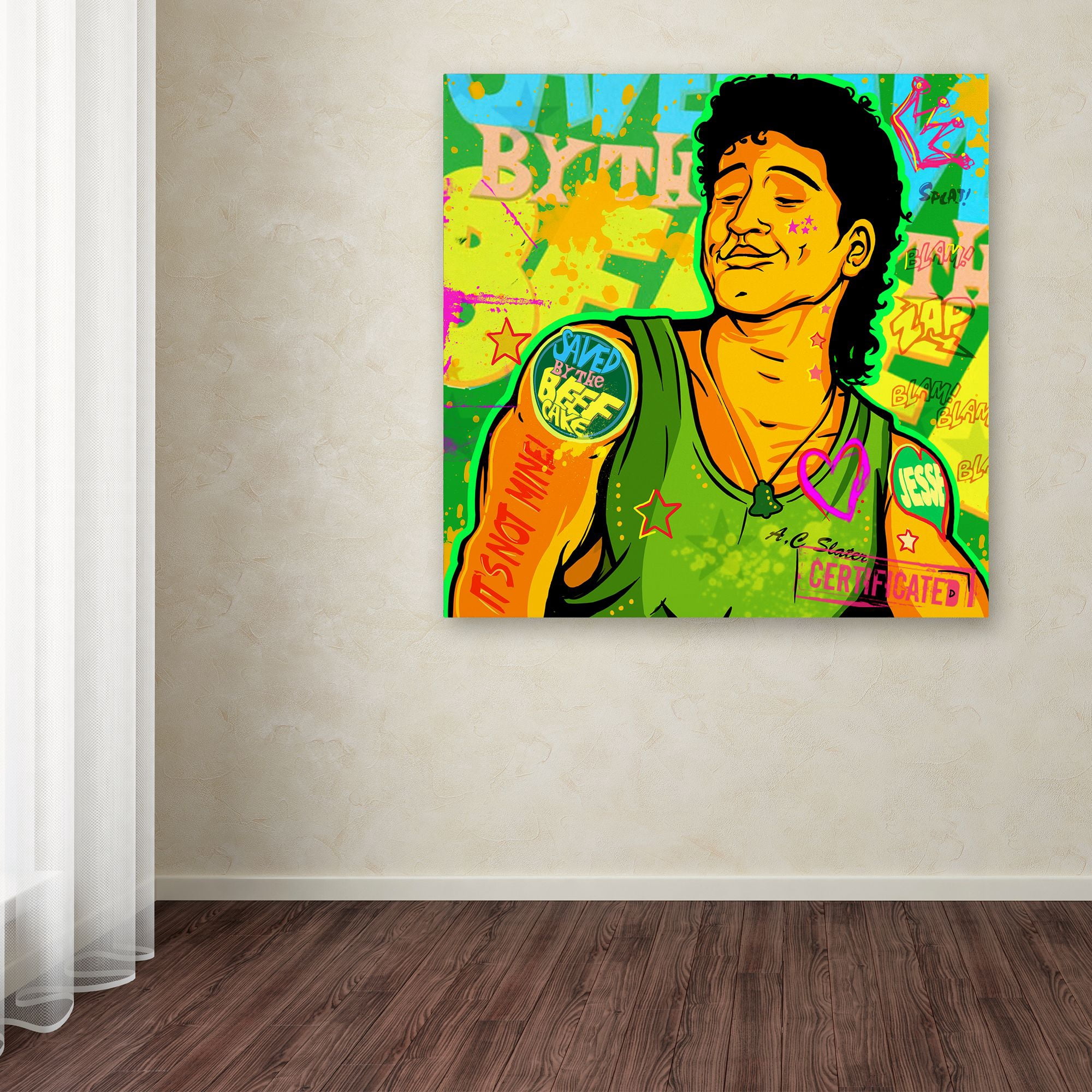 Trademark Fine Art 'AC Slater' Canvas Art by ALI Chris