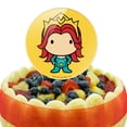 thumbnail image 5 of Acrylic Aquaman Movie Mera Chibi Character Cake Topper Party Decoration for Wedding Anniversary Birthday Graduation, 5 of 7