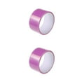 thumbnail image 4 of Wosthever Resplandor en la oscuridad Cinta de bola adhesiva DIY Alivio del estrés Luminoso Descompresión sedosa Artesanía de juguete para el 4.8 CM/púrpura 2piezas, 4 of 6
