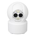 thumbnail image 4 of Cámara de seguridad de doble lente focal ajustable 1080P HD Wifi cámara de vigilancia interior inalámbrica 100‑240V enchufe del Reino Unido, 4 of 9