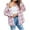 Hot Pink, variant on yievot Women's Long Sleeve Plaid Jacket Boyfriend Button Down Shirts Casual Thin Blouse