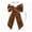 Coffee#2, variant on Ratfeit Christmas Velvet Bow Tree Topper, Coffee Luxurious Soft Ribbon Bow With Full Shape & Fastener Attachment for Tree Top, Wreath, Door, Fireplace & Holiday Party Decor