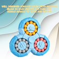 thumbnail image 3 of Bean Cube  Stress and Anxiety Relief Magic Cube Spinner Toy Decompression Beads Toy Logical Thinking Development Spinners Toy for Kids, 3 of 7