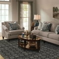 thumbnail image 2 of Sphinx Richmond Area Rug Navy Circles Vines 3' 10" x  5' 5" Rectangle, 2 of 3
