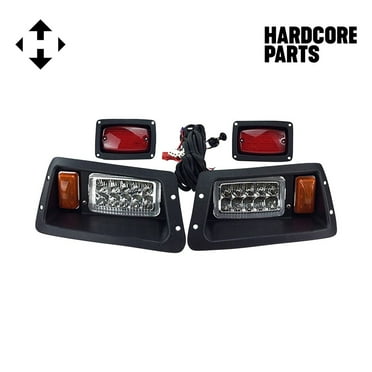 Hardcore Parts YAMAHA G14-G22 Golf Cart Adjustable LED Headlights / Tail lights