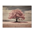 thumbnail image 3 of Designart "Spring Awakening Pink Tree Serenade II" Floral Print on Natural Pine Wood, 3 of 5