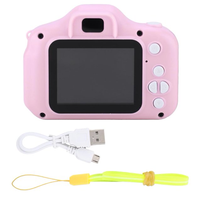 1080P Kid Camera, X2 Mini Portable Kid Video Camera, 12Mp 32G Tarjeta De Memoria Digital Para Niños Para Niñas Cumpleaños Cumpleaños Navidad Año Nuevo Regalo