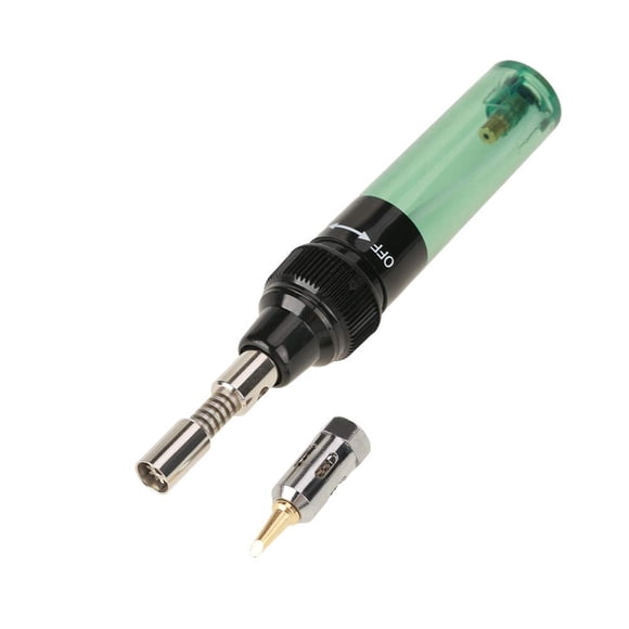 Soldador inalámbrico a butano Jadeshay 1300 ℃ verde