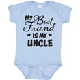 thumbnail image 3 of Inktastic My Best Friend is My Uncle with Hearts Boys or Girls Baby Bodysuit, 3 of 5