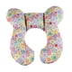 thumbnail image 3 of Almohada para el cuello del bebé,Almohada de apoyo para el cuello del bebé Reposacabezas en forma de U,Almohada de viaje para bebé con soporte para el cuello para recién Flores de colores, 3 of 9