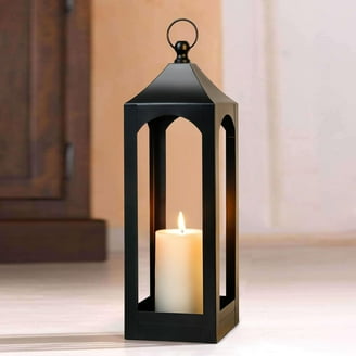 Smart Design 80073 Salerno Triple Candle Led Lantern With On-Off