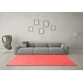 thumbnail image 3 of Ahgly Company Indoor Rectangle Solid Red Modern Area Rugs, 6' x 9', 3 of 4