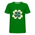 thumbnail image 4 of BLTIBY St. Patrick's Day Shirts for Men Short Sleeve Round Neck Printed Blouse Fashion Lightweight Casual Pullover Tops 2025 Green 3 3XL, 4 of 4
