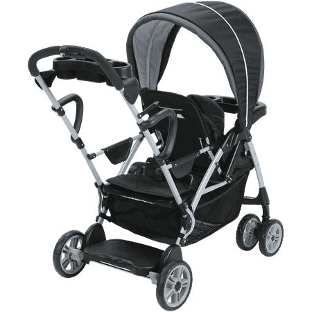 Graco RoomFor2 Click Connect Stand and Ride Double Stroller,