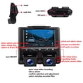 thumbnail image 3 of Full HD Dual Dash Cam, TOGUARD 1080P+1080P Front and Inside Car Camera Dash Cams 3" LCD Dashboard Camera Black, 3 of 14