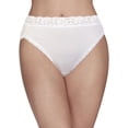 thumbnail image 2 of Vanity Fair Lingerie Women's Flattering Lace Hi-Cut Underwear, 3-Pack, 2 of 2