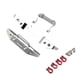 thumbnail image 5 of Barras de parachoques delanteras y traseras para coche RC 1/18, accesorio fácil de instalar, piezas de repuesto Plata, 5 of 7