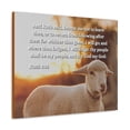 thumbnail image 2 of Scripture Walls Shall Be My People Ruth 1:16 Bible Verse Canvas Christian Wall Art Ready to Hang Unframed, 2 of 18