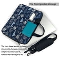 thumbnail image 2 of Lsque Hawaii Palms Pattern Laptop Bag – Portable & Slim Single-Shoulder Computer Case with Adjustable Strap, Protective, Lightweight for 13”/14”/15.6” Laptops, 2 of 8