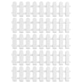 thumbnail image 1 of CUITING Plastic White Garden Picket Fence - Pack of 5 - Easy Install, 1 of 5