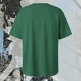 thumbnail image 7 of SLdy Jesus Shirts for Men Mens Oversized T Shirt Cross Bible Verse Tops Graphic Tees, Green M, 7 of 7