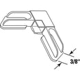 thumbnail image 2 of Prime Line PL 14313 0.38 in. Aluminum Window Frame Corner- Bronze - Pack 20, 2 of 2