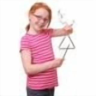 Mistayd Triangle Instrument,2 Pack Kids Musical Triangles 6-Inch Traditional Triangle Rhythm Educational TRI-6 Steel Rhythm Percussion with Strikers for Child Adult School Percussion Workshops