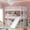 White, variant on Full over Full over Full Bunk Bed Frame with Safety Guardrails and Ladder,Metal Triple Bunk Bed with Able to Split for Bedroom, Apartment, Mattress not included, No Spring Box Required,Black