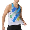 thumbnail image 2 of Hilenly Marathon Tank Top for Men Lightweight Sleeveless Running Singlet Shirt Quick Dry Workout T-Shirt, 2 of 7