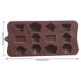 thumbnail image 4 of Inteprter Moldes de silicona para pasteles de 12 cavidades, jabón, galletas, magdalenas, equipo para hornear, accesorios, molde para Pan, molde para Herramientas y accesorios para hornear Inteprter HA004454-00, 4 of 6