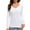 White, variant on Long Sleeve Shirts for Women Sexy V Neck Tops Fitted Tight T Shirts Basic Tee