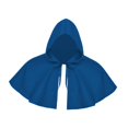 thumbnail image 2 of Capas de Halloween, disfraz de cosplay, accesorios de fiesta, mujeres, hombres, capucha, chal gótico azul, 2 of 9