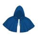 thumbnail image 2 of Capas de Halloween, disfraz de cosplay, accesorios de fiesta, mujeres, hombres, capucha, chal gótico azul, 2 of 9
