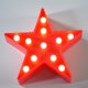 thumbnail image 2 of GOOHOCHY Luz de la estrella del LED Lámpara de mesa linda de la noche de la estrella para la habitación de los niños Decoración de la casa del regalo del dormitorio (rojo), 2 of 7