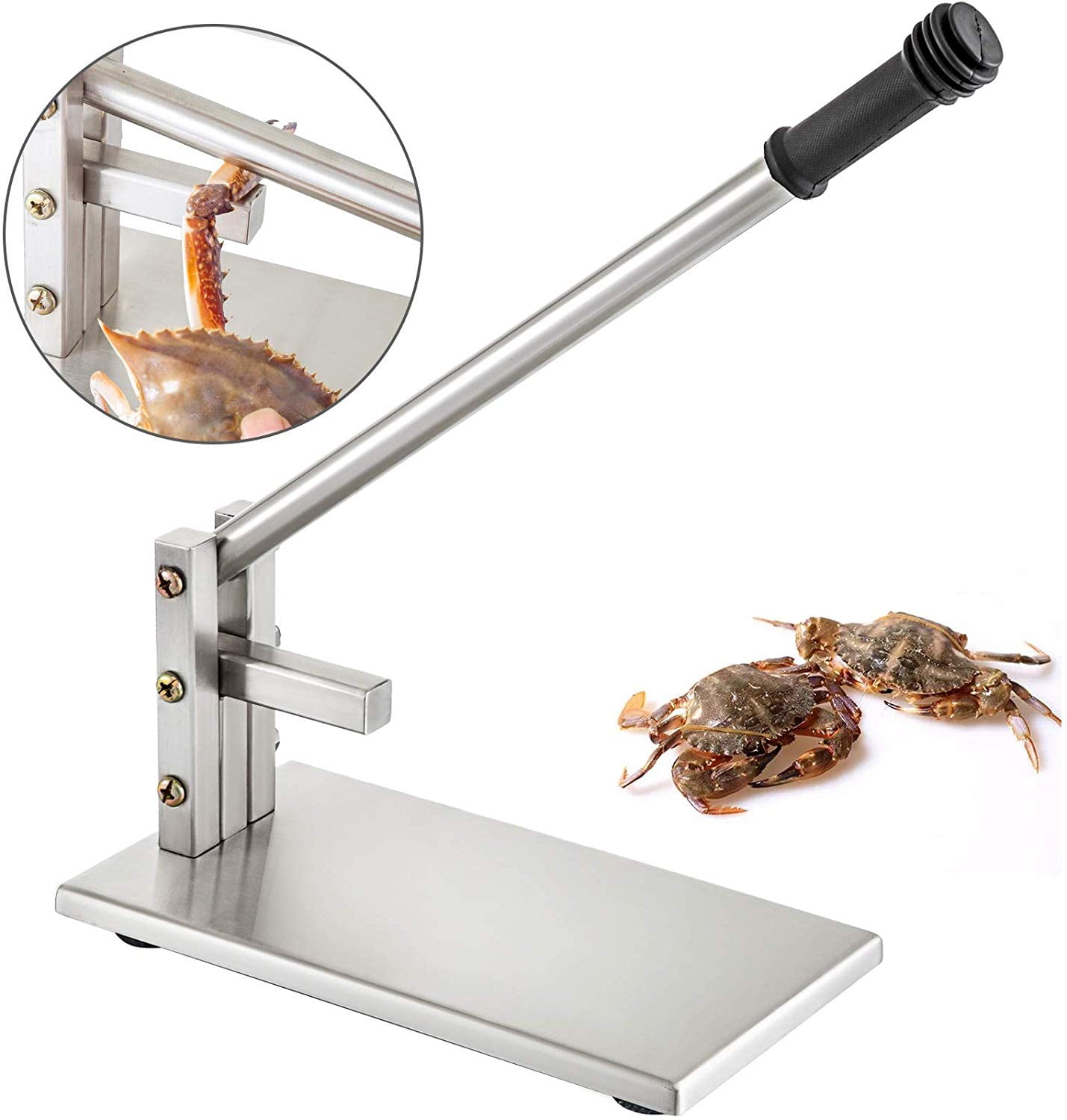 VEVOR Stone Crab Claw Cracker 11.2x6 Inch Stone Crab Cracker Solid