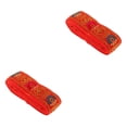 thumbnail image 2 of Wosthever Rollo de cinta de Jacquard de costura de estilo nacional decoración de manualidades DIY rojo Rojo 45 mm x 7 m 2Conjunto, 2 of 6