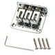 thumbnail image 5 of Puente de guitarra eléctrica Baoblaze 3 Cuerdas de Metal para Guitarra de Caja Accesorio Bricolaje, 5 of 8