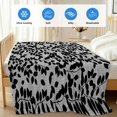thumbnail image 4 of Grey Black Botanical Cooling Blanket,Lightweight Breathable Summer Throw Blanket with Double Sided Cold Effect,Pastoral Spring Floral Summer Art Picnic Blankets Bed Sheet for Hot Sleepers 40"x60", 4 of 8