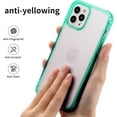 thumbnail image 6 of for iPhone 12 Pro Max Phone Case, Shockproof iPhone 12 Pro Max Case,  Grade Drop Protection, Protective Hard Back Slim Translucent Case for iPhone 12Pro Max 6.7'', Green, 6 of 11