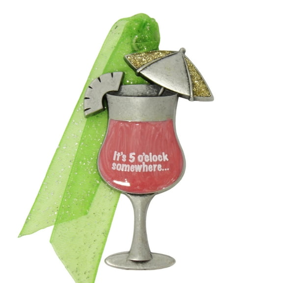 It's 5'Oclock Somewhere Cocktail Ornament