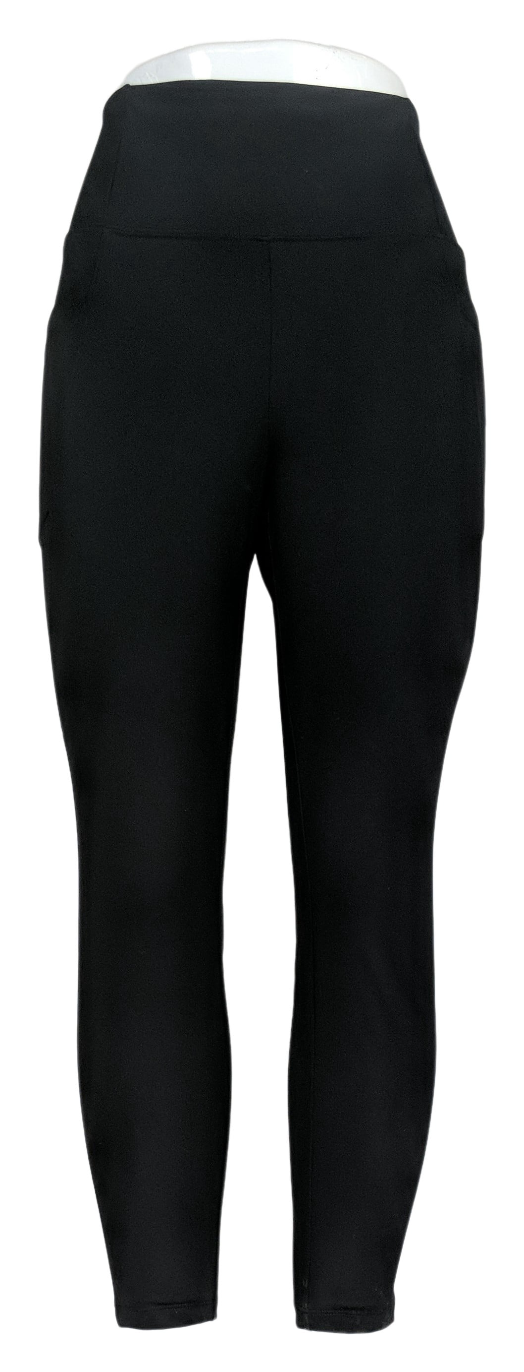 Isaac Mizrahi Live! Women's Petite Leggings PM Soho Legging with Black