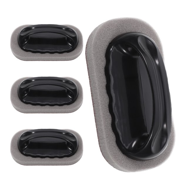 unbranded 4Ud Esponja De Cocina Marrón Para Platos Doble Cara Multiusos Material Duradero