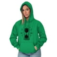 thumbnail image 4 of Hourglass Hands Crystal Ball Celestial Hoodie Sweatshirt Women Brisco Brands X, 4 of 6