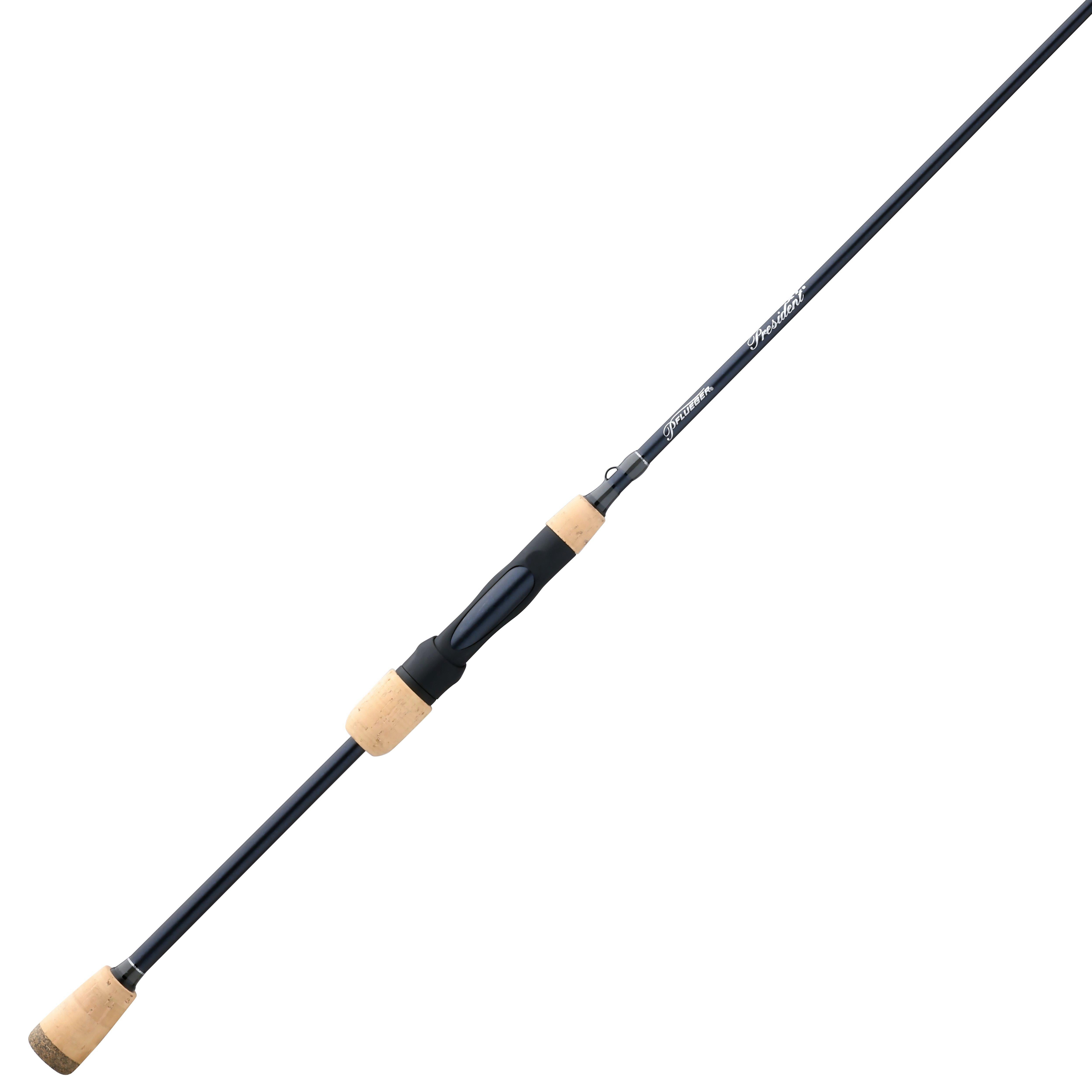 Pflueger President XT Spinning Fishing Rod, 6'6" Light