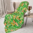 thumbnail image 3 of Fuzoiu St Patrick's Day6 Print Flannel Throw Blanket,Light Weight Warm Decorative,Throw Blanket Cover for Sofa, Couch, Bedroom,Travel-40"x30", 3 of 6