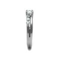 thumbnail image 4 of Women's .64 Ct Round Cut Cubic Zirconia, Stainless Steel Engagement Ring Size 6, 4 of 5