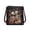 Black - Skeleton Rose, variant on Wolf Print Messenger Bag Leather Hobo Handbags for Women Crossbody Shoulder Bag with Removable Straps