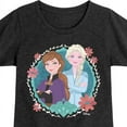 thumbnail image 3 of Disney Frozen 2 - Circle Of Sisters Anna & Elsa - Toddler & Youth Girls Short Sleeve Graphic T-Shirt, 3 of 5