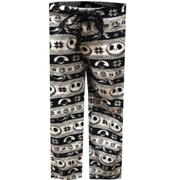 MJC Womens Nightmare Before Christmas Jack Skellington Fairisle Lounge Pant (3X)